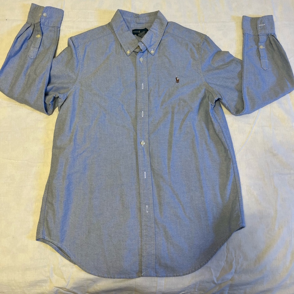 Boys Ralph denim Button down shirt
